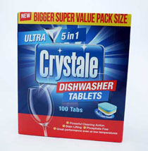 Crystale opvaskemaskine tabs - 100 stk