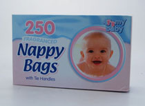 nappy bags ble poser  250 STK