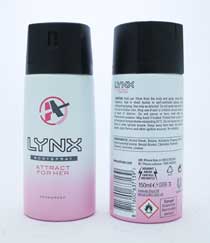 LYNX BODY SPRAY ATTRACT FOR HER