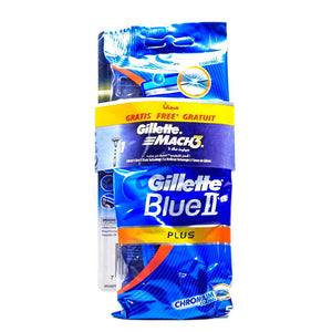 Gillette Mach3 + Gillette blue II