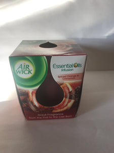 Airwick  Spiced duftlys af appelsin og kanel