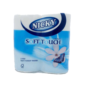 Nicky soft Toiletpapir - 4 ruller